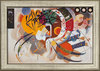 Wassily Kandinsky: Bild "Courb dominante" (1936), gerahmt