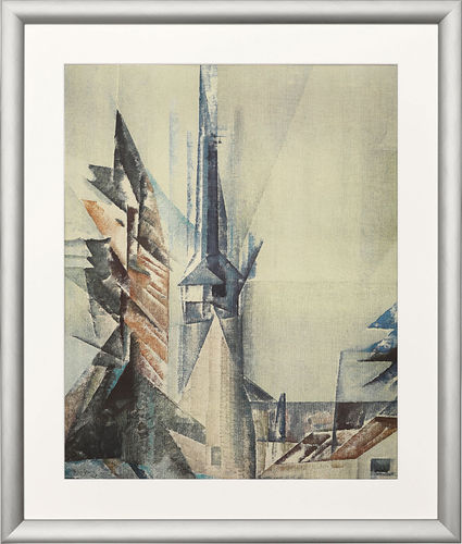 Lyonel Feininger: Bild "Gelmeroda XI" (1928), gerahmt